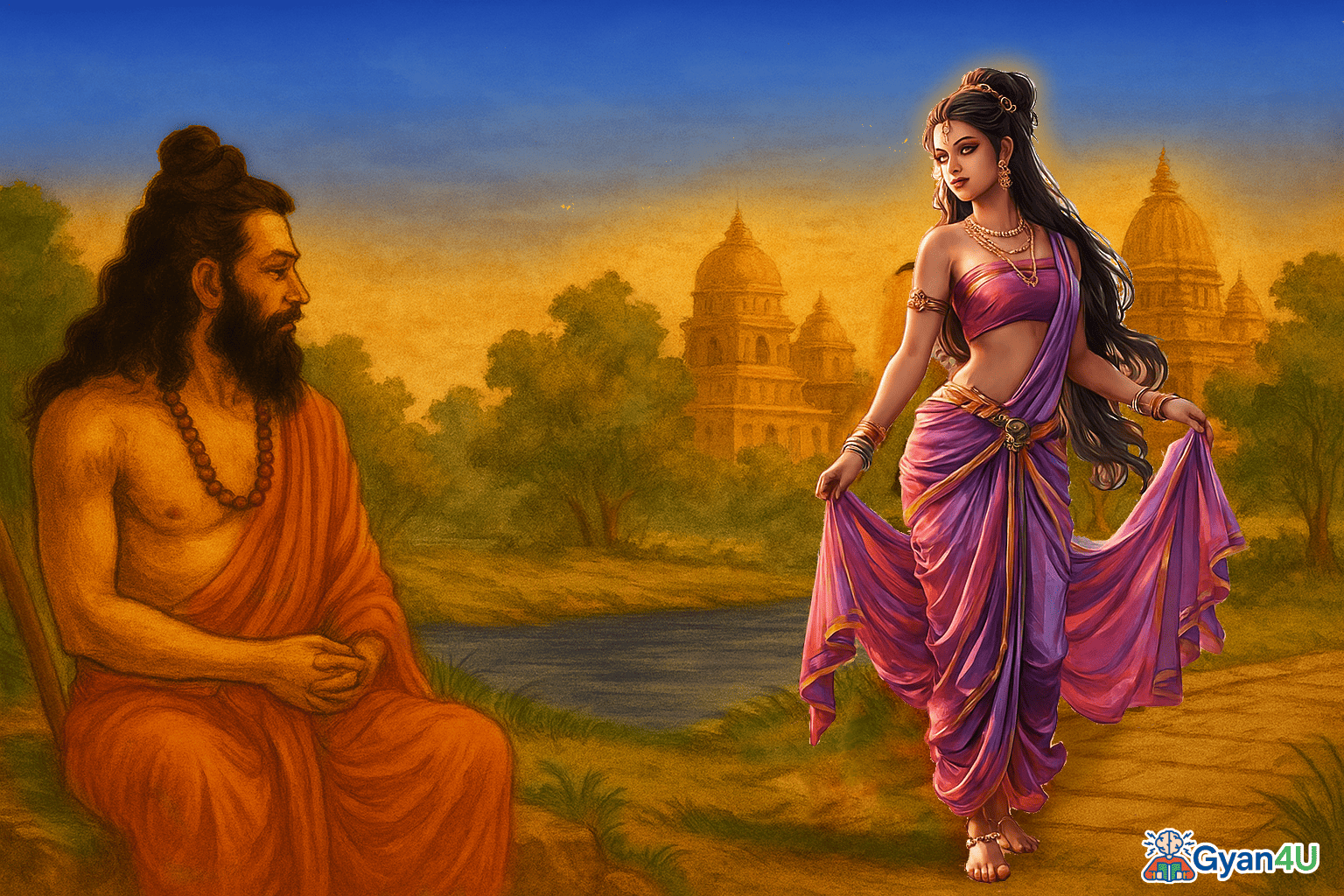 घृताची : जिसने भंग कर दी कई ऋषि–मुनियों की तपस्या